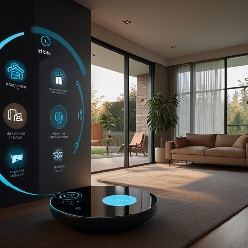 living-room-with-couch-window-with-blue-sign-that-says-e